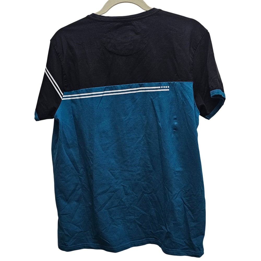 SOBK Straight Outta Brooklyn Mens XL T-Shirt Teal Black Supreme Cotton - Picture 4 of 6